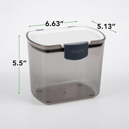 ProKeeper 1.5-Quart Coffee Storage Container with Scoop – Tinted, Airtight Plastic
