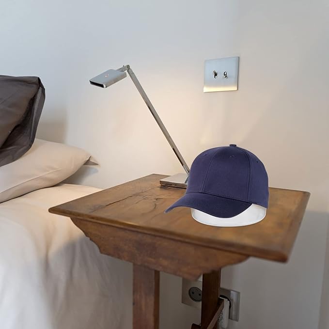 PRETYZOOM Baseball Cap Shaper Plastic Hat Holder Stand for Hat Storage and Display Portable Rack for Baseball Caps 5.5X6.7X5.5 Inches