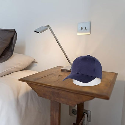 PRETYZOOM Baseball Cap Shaper Plastic Hat Holder Stand for Hat Storage and Display Portable Rack for Baseball Caps 5.5X6.7X5.5 Inches