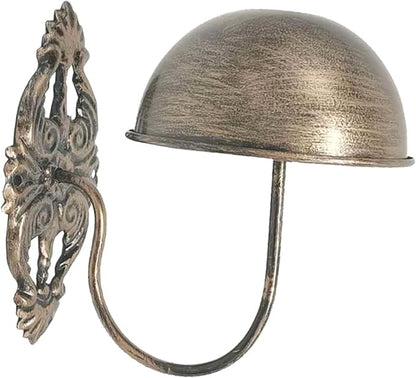 Wall Mounted Hat Wig Display Racks Hat Rack Metal Decorative Hat Stand Hat Holder for Cloakroom Bedroom Hallway Entryway Home