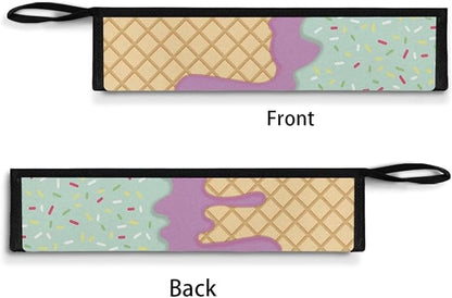 Ice Cream Flatware Storage Bag Tableware Carrier Bag Dinnerware Organizer Easy of Cleaning & Light to Carry with Handle Holds up to The Rest of Time