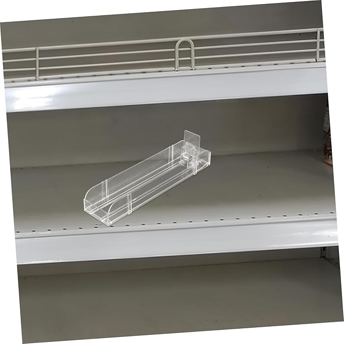 PRETYZOOM Retail Display Pushers Supermarket Shelves Beverage Organizer Soda Can Dispenser for Fridge