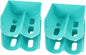 Ciieeo 4pcs Stackable Soda Can Organizer Racks Beverage Storage for Fridge Pantry Kitchen Countertop Easy to Use and Space-Saving Design Blue Color