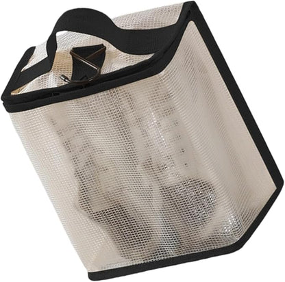 PVC Shoe Organizers for Travel with Meshes Design to Odors Ideal for Suitcases Backpacks and Home Closet Storage Hanging Shoe Organizers
