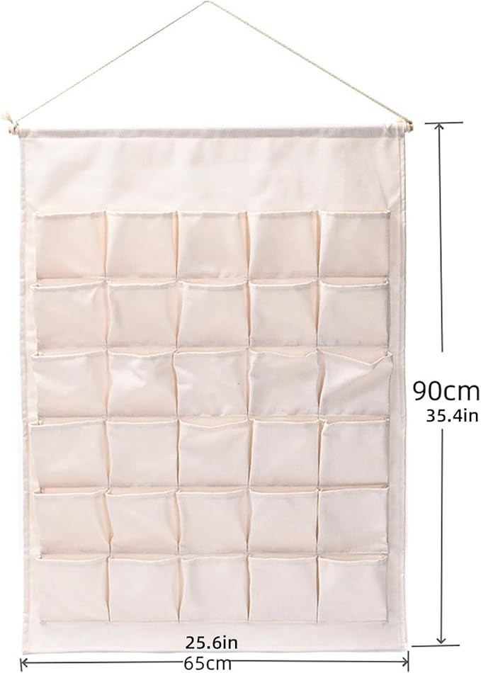 Streamlineds Organization with Door Hanging Multilayer Storage Bag Suitable for Shoes Stationery Cosmetics Over the Door Organizers