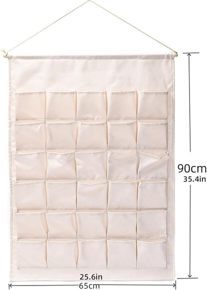 Streamlineds Organization with Door Hanging Multilayer Storage Bag Suitable for Shoes Stationery Cosmetics Over the Door Organizers