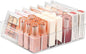 Makeup Organizer for Eyeshadow Palette and Lipstick Organizer, 7 Section Divided Makeup Palette Organizer for Lipstick Highlighter, Skincare Cosmetic Display Cases for Bathroom