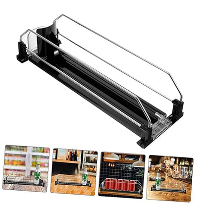 HEALLILY Pusher Soda Organizer Automatic Drink Dispenser Fridge Liquid Dispenser