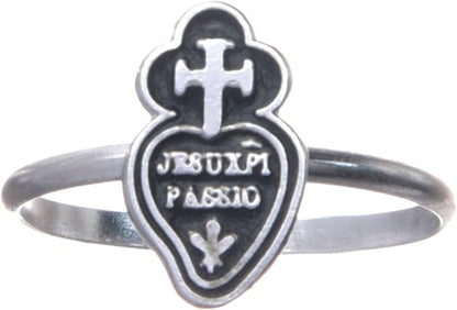 Holyart Passionists Ring in 800 Silver, 20 mm (0.79 inc.) - UK T
