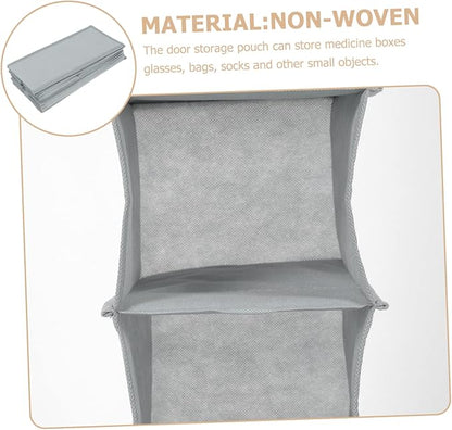 Multi-layer Foldable Shoe Organizer Pouch Portable Storage for Closet and Door Space-saving Hanging Design and Versatile Storage for Indoor and Outdoor Use