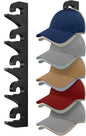 Hat Rack Hat Organizer for Baseball Caps Wood Hat Storage Hats Hooks for Wall Baseball Hat Storage Organizer Display Up to 20 Hats for Closet Wall, Set of 2
