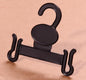WellieSTR (Pack of 100, Black Flip Flop Holder, Hanging Flip Flop Hooks, Multi-Function Shoe Hanger,Flip Flop Display Rack