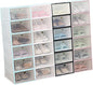 Alipis 6pcs Plastic Shoes Storage Boxes Thickened Shoe Boxes Organizing Containers for Women Easy to Find Without Opening