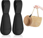 Fikoksol Magnetic Hat Clip 2-Pack - The Black Hat Clip for Travel on Bag, Magnetic Hat Clips for Bag, and Secure Hat Holder for Travel on Caps & Beach Hats, Vacation Essentials