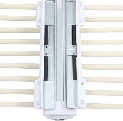 Pull Out Pants Rack,22 Arms Steel Pull Out Pants Rack Pants Hanger Bar Clothes Organizers for Closet for Space Saving and Storage Maximum Load 33lbs 23.2x18.1x3.7inch (Beige)
