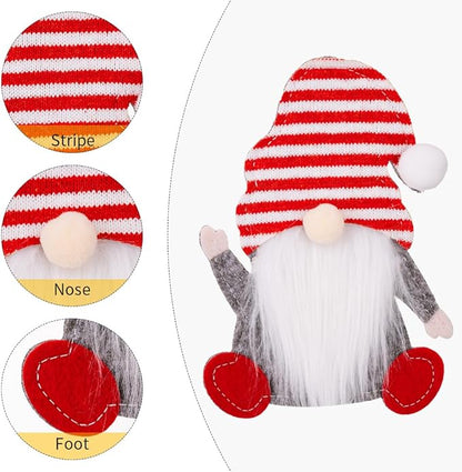 3PCS Christmas Silverware Utensil Holders, Cutlery Fork Spoon Knife Storage Bags, Premium Tableware Holder for Xmas Party Dinner Table Decoration