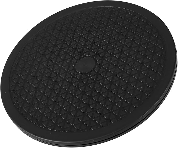 ZZRANYE 10 Inch Heavy Duty Rotating Swivel Stand - 360 Degree Rotating Lazy Susan Base with Steel Ball Bearings for Model Base/Rotating Plants/Crafts Stand Monitor/TV/Monitors/Potted Plants