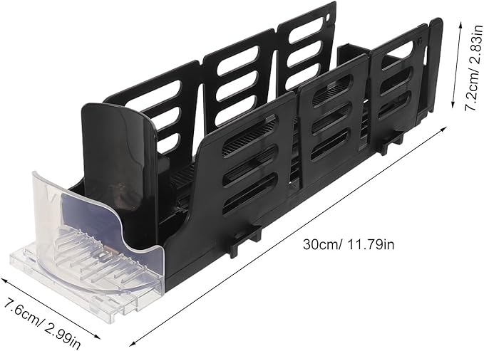 Drink Organizer for Fridge: Refrigerator Soda Can Dispenser - Automatic Self-Pushing Fridge Drink Dispenser Holds Up to 4 Cans
