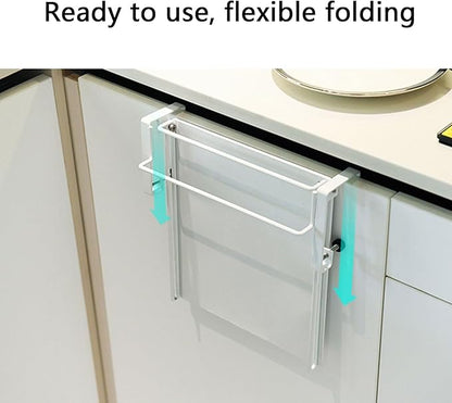 Foldable Cabinet Door Storage Shelf Expandable Kitchen Counter Organizers Practical Organizers Rack Space Efficient Hanging Board