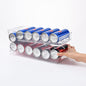 OnDisplay FIFO Gravity Auto-Feed Refrigerator Soda/Beer Can Organizer - Stores Up to 12 Cans in Fridge - BPA Free Food-Grade Storage Solution for Standard and Tall Cans