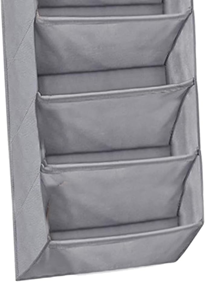Yajuyi Hanging Shoe Rack Over the Door Shoe Organizer Hanging Storage Bag Shoe Holder Foldable Oxford Large Capacity Suitable for Dormitory Bedroom