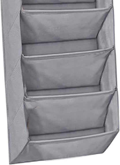 Yajuyi Hanging Shoe Rack Over the Door Shoe Organizer Hanging Storage Bag Shoe Holder Foldable Oxford Large Capacity Suitable for Dormitory Bedroom