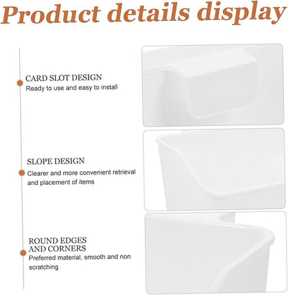 Over Cabinet Door Organizer Kitchen Storage Basket for Condiments Ginger Garlic Holder Punch Installation Elegant Design Space Saving for Easy Access
