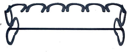 Black Horseshoe Boot Rack