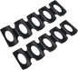 2 Pack Black Silicone Beer Pad Can Stacker Mat Bottle Stacking Mat for Home Office Bar Party