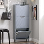 Haotian Slim Shoe Cabinet Entryway, Hidden Shoe Storage with Three Flip Drawers to Save Space, Freestanding Shoe Rack for Front Door, Entryway, Hallway Grey