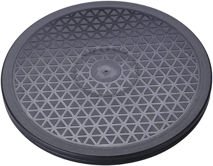 12 Inch Heavy Duty Rotating Swivel Steel Ball Bearings Stand Monitor/TV/Turntable/Lazy
