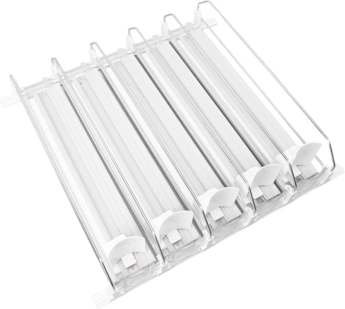 gernie Soda Can Dispenser, NonSlip and SelfPush Beverage Organizer for Shelves (White), gernieiby083dgxv-12