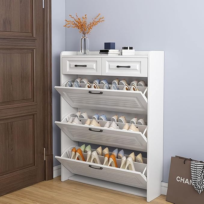 1 Pair Shoe Cabinet Shelf Home Plastic Hollowed Two Layers Rack Shoes Drawer Cabinet Hinges for Shoes Rack, Shelf, Cabinet