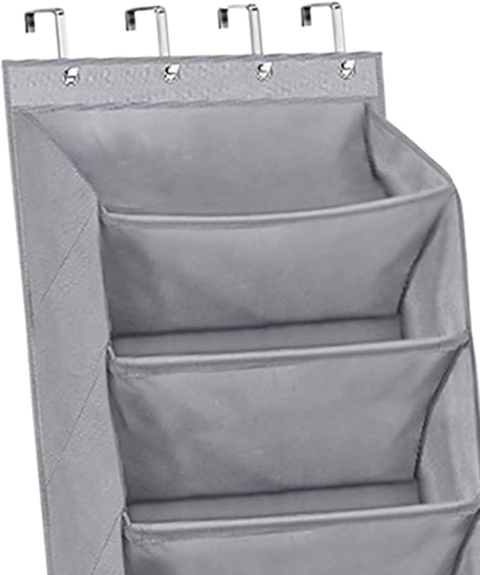 Yajuyi Hanging Shoe Rack Over the Door Shoe Organizer Hanging Storage Bag Shoe Holder Foldable Oxford Large Capacity Suitable for Dormitory Bedroom