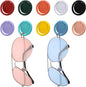KIBBEH 10 Pack Wall Mounted Sunglasses Holder, Hanging Sunglasses Organizer Eyeglass Holder for Sunglasses Display, Sunglass Holder for Wall, Sunglasses Storage Organizer (10 Colors)