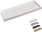 Spacewiser Countertop and Vanity Tray - 11.7" Silicone Bathroom Tray Countertop, Dish Soap Trays for Kitchen Counter, Bathroom Counter Organizer Accessories Caddy, Shower Trays Makeup Mat Oil, White