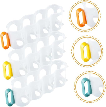 3pcs Food Containers Lids Airtight Can Dispenser Fridge Can Holder Soda Organizer