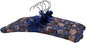 Anti-slip Satin Padded Clothes Hangers with Rotatable Hooks No Shoulder Bump for Women Heavy Sweaters, Coats, Suits with Floral Set of 5 (Strawberry And Bird)