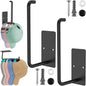 Hat Rack for Baseball Cap 2 Pack Hat Hooks Stainless Steel Hat Storage Hooks Adhesive Hat Organizer Holder Wall Mounted Hat Holder Wall Hat Organizer Hat Hanger Racks for Closet Door Living Room