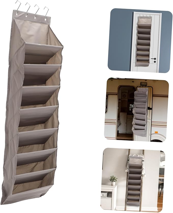 VICASKY Hanging Shoe Storage Organizer Bag Multi Functional Wall Pocket for Door Lightweight Stylish and Practical Design for Home Bathroom and Closet