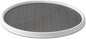 Copco 18-Inch Lazy Susan Turntable Organizer, Non-Skid Pantry or Cabinet Spinner for Spices, Condiments, and Bottles, Durable White/ Gray Design