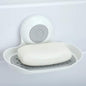 SlipX Solutions Strong Hold Soap Saver, Suction Cup Soap Holder, Must Have Universal Kitchen & Bathroom Shower Accessories, White