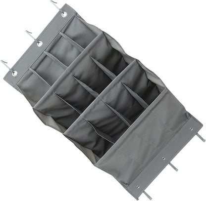Cabilock Multi-layer Wall Storage Bag over The Door Organizer Shoe Organizer Oxford Easy Hanging Hooks