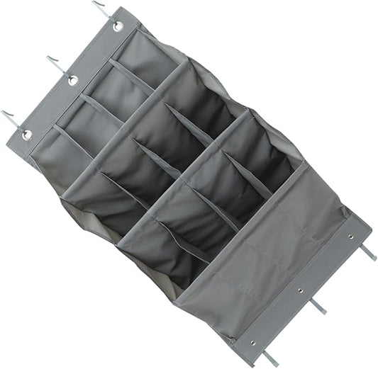 Cabilock Multi-layer Wall Storage Bag over The Door Organizer Shoe Organizer Oxford Easy Hanging Hooks