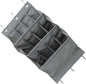 Cabilock Multi-layer Wall Storage Bag over The Door Organizer Shoe Organizer Oxford Easy Hanging Hooks