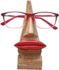 Gifts Eyeglass Spectacle Holder Stand Wooden Lips Shaped Handmade Home Décor