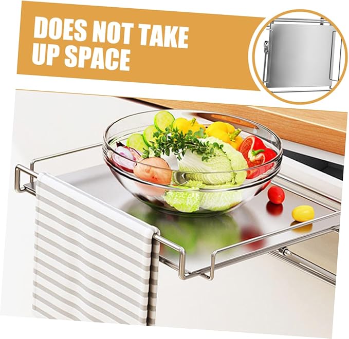 Cabilock Door Cabinet Shelf Organizer Hanging Storage Spice Organizer for Kitchen