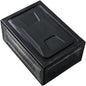 BESPORTBLE Transparent Stackable Shoe Storage Box with Locking Clip Compact Dark Organizer for Sneakers Socks Handbags Office Items Space-saving Household Shoe Container for Easy Access and