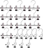 20 Pack Boot Hangers Closet Hanging Clips Laundry Hooks for Hats, Pants, Towel, Socks, Handbags, Bags, Underwear