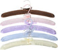 5Pcs Satin Padded Hangers Anti Slip Clothes Hangers Sweater Hangers Dress Shirt Hanger for Wedding Dresses Hangers Party Favors